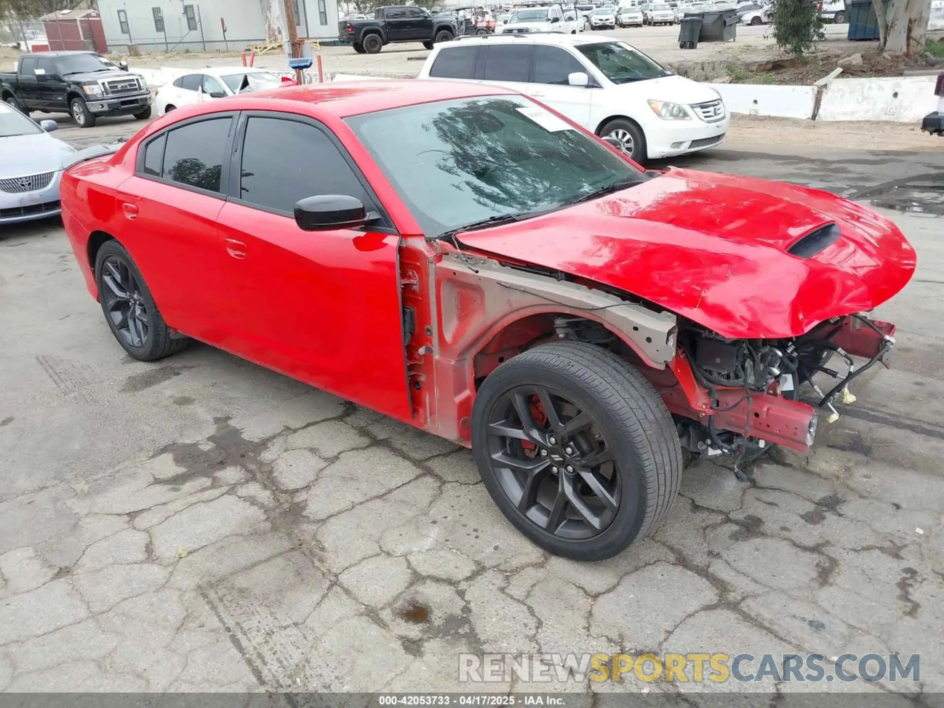 1 fotografías del automóvil dañado 2C3CDXHG6KH507158 DODGE CHARGER 2019