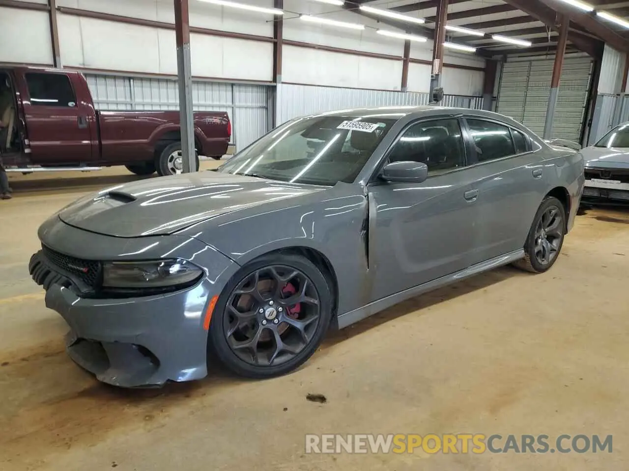 1 fotografías del automóvil dañado 2C3CDXHG6KH513672 DODGE CHARGER 2019