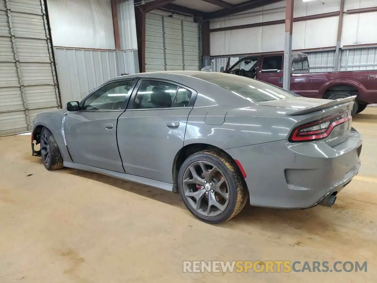 2 fotografías del automóvil dañado 2C3CDXHG6KH513672 DODGE CHARGER 2019