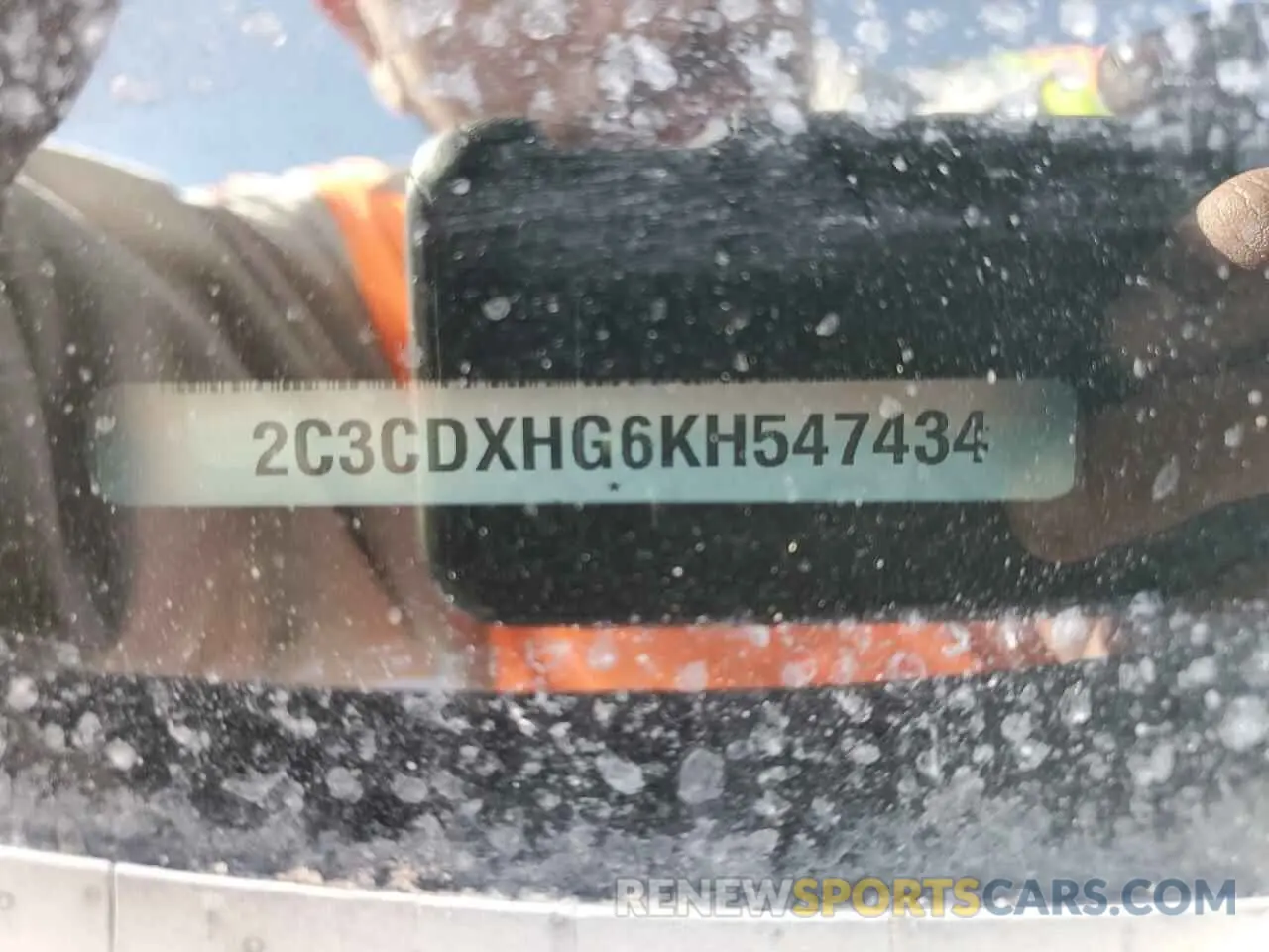 13 fotografías del automóvil dañado 2C3CDXHG6KH547434 DODGE CHARGER 2019