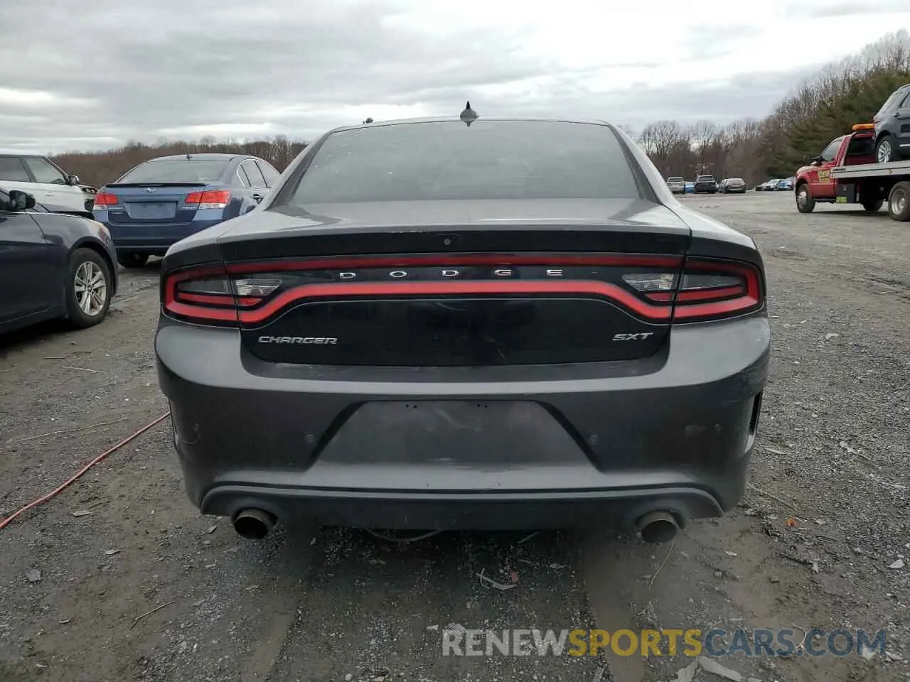 6 fotografías del automóvil dañado 2C3CDXHG6KH584709 DODGE CHARGER 2019