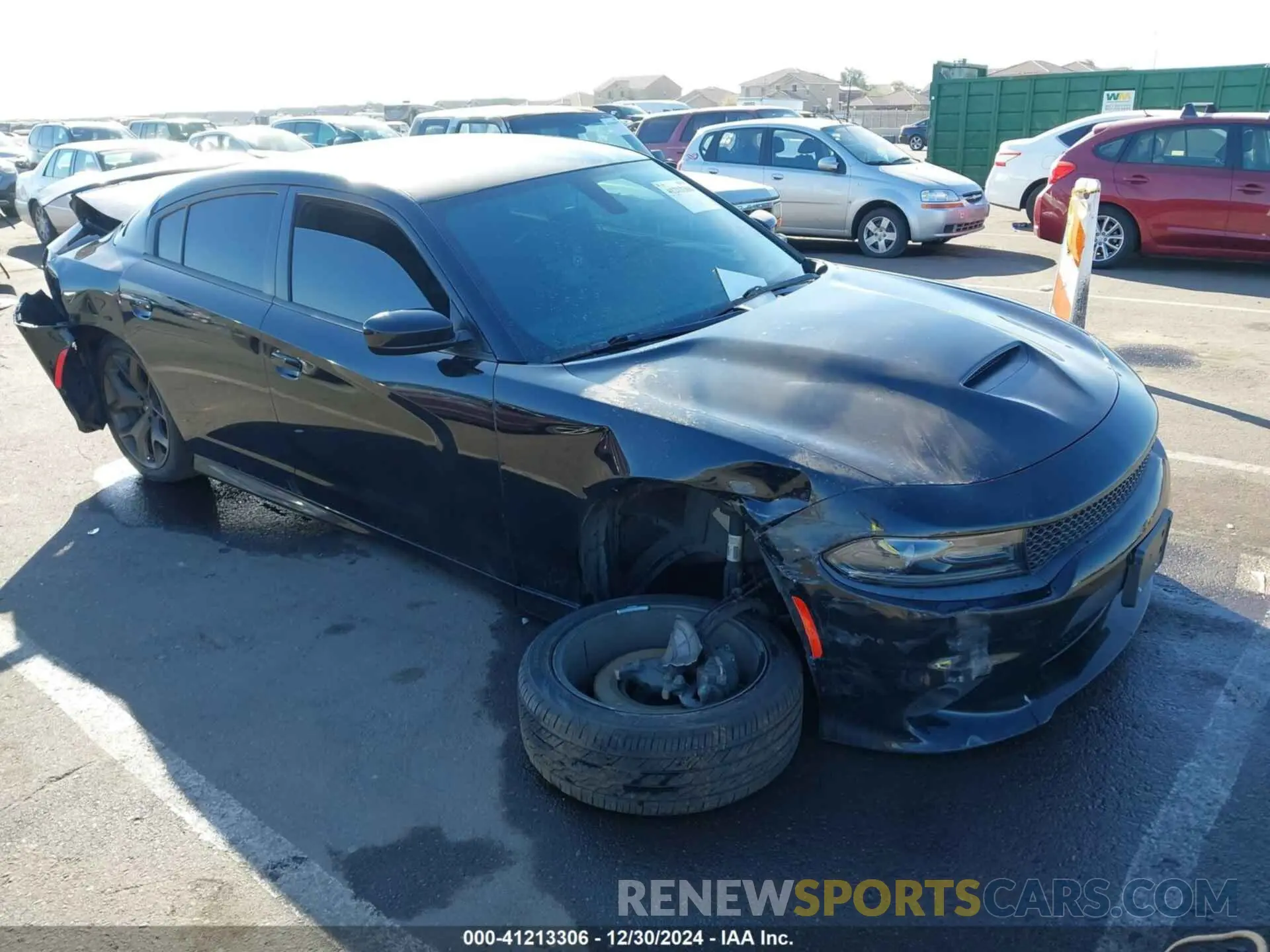 1 fotografías del automóvil dañado 2C3CDXHG6KH740375 DODGE CHARGER 2019