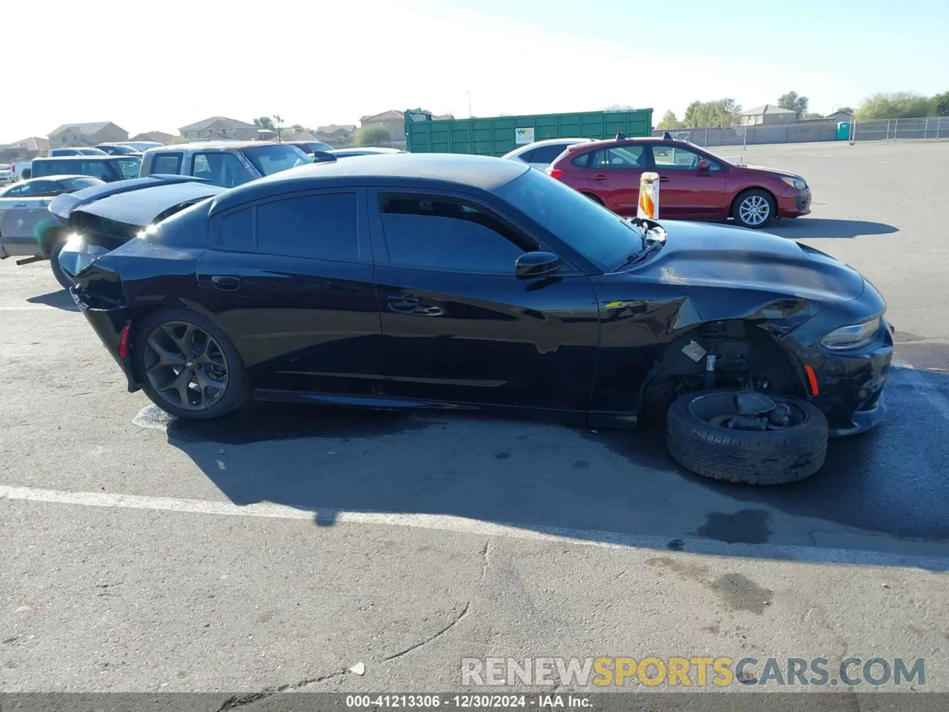 13 fotografías del automóvil dañado 2C3CDXHG6KH740375 DODGE CHARGER 2019