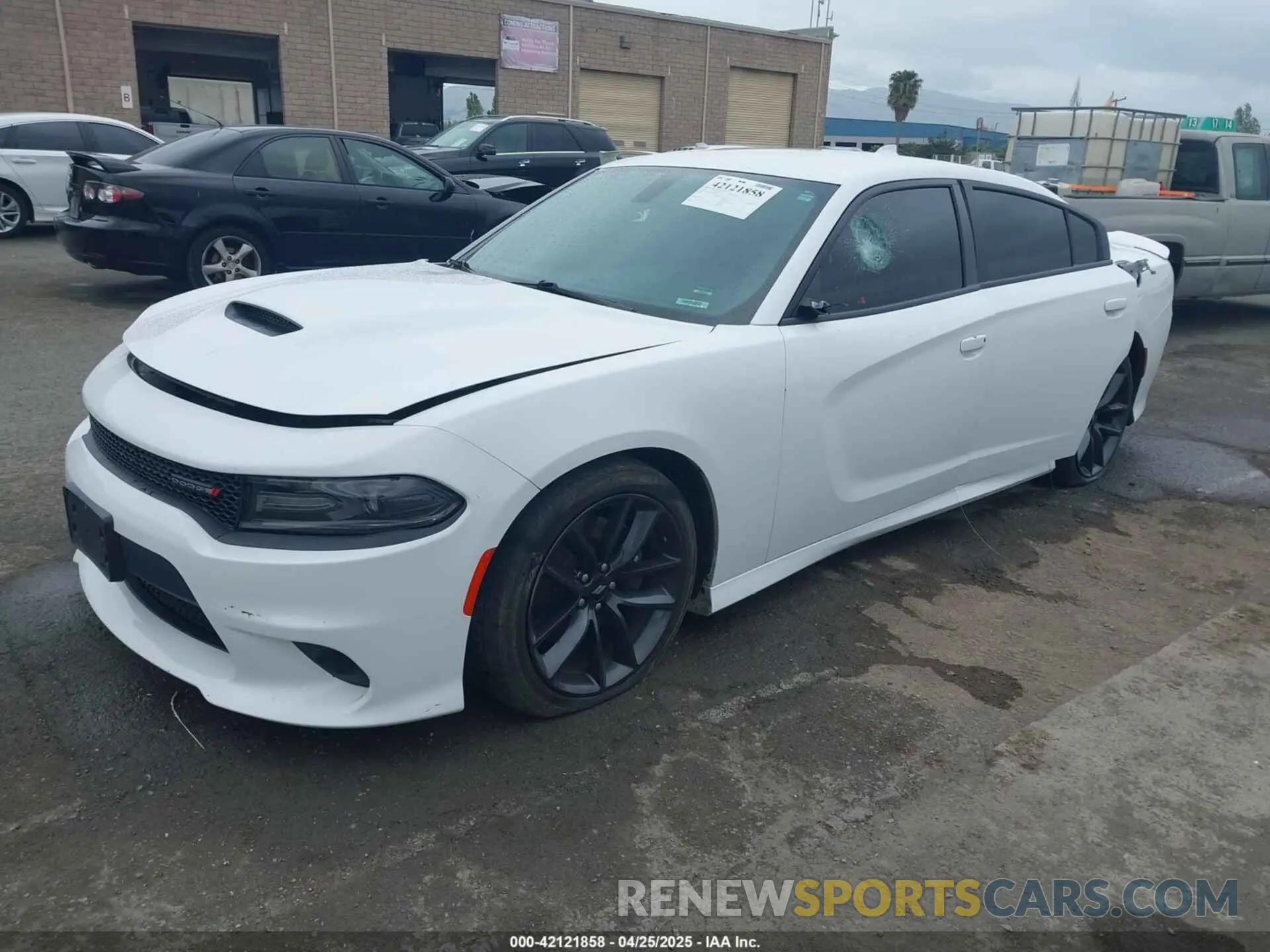 2 fotografías del automóvil dañado 2C3CDXHG7KH593094 DODGE CHARGER 2019