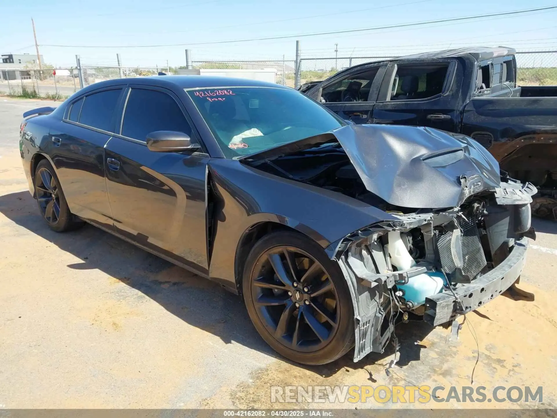 1 fotografías del automóvil dañado 2C3CDXHG7KH597761 DODGE CHARGER 2019