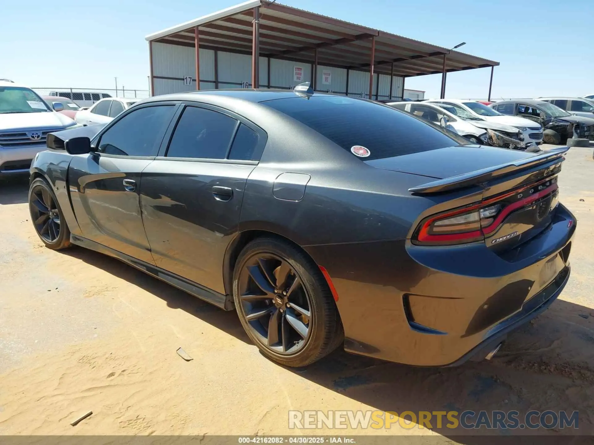 3 fotografías del automóvil dañado 2C3CDXHG7KH597761 DODGE CHARGER 2019