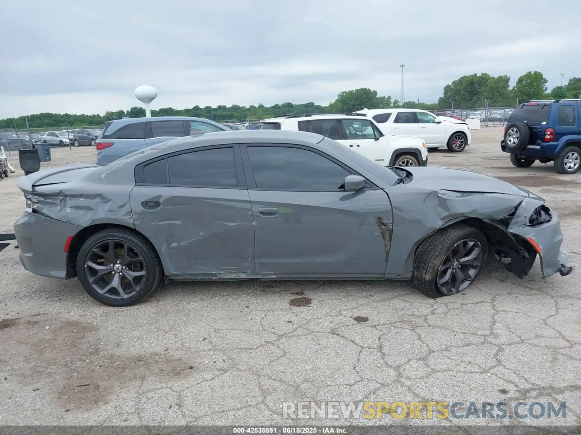 14 fotografías del automóvil dañado 2C3CDXHG7KH598876 DODGE CHARGER 2019