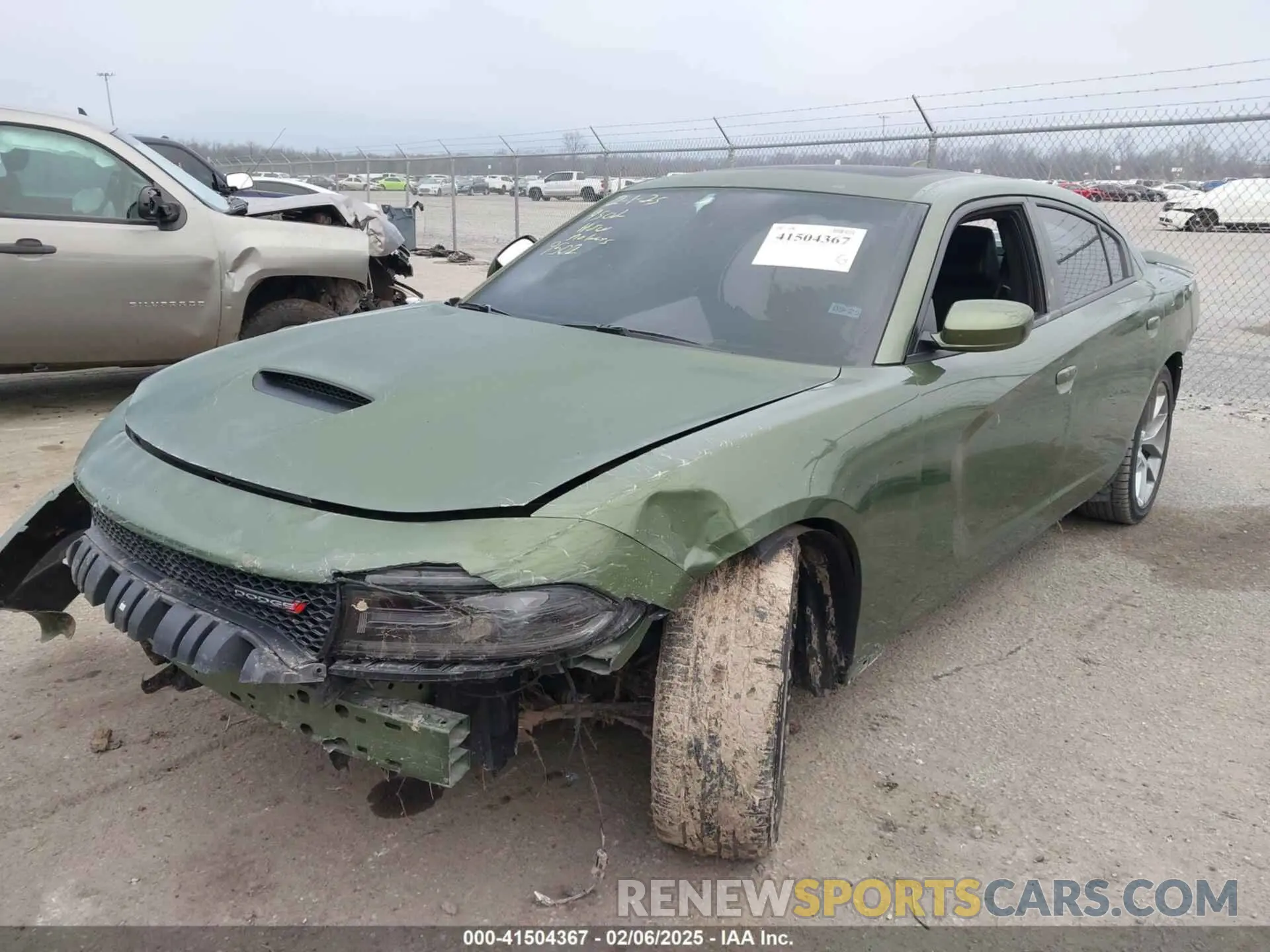 2 fotografías del automóvil dañado 2C3CDXHG7KH619502 DODGE CHARGER 2019