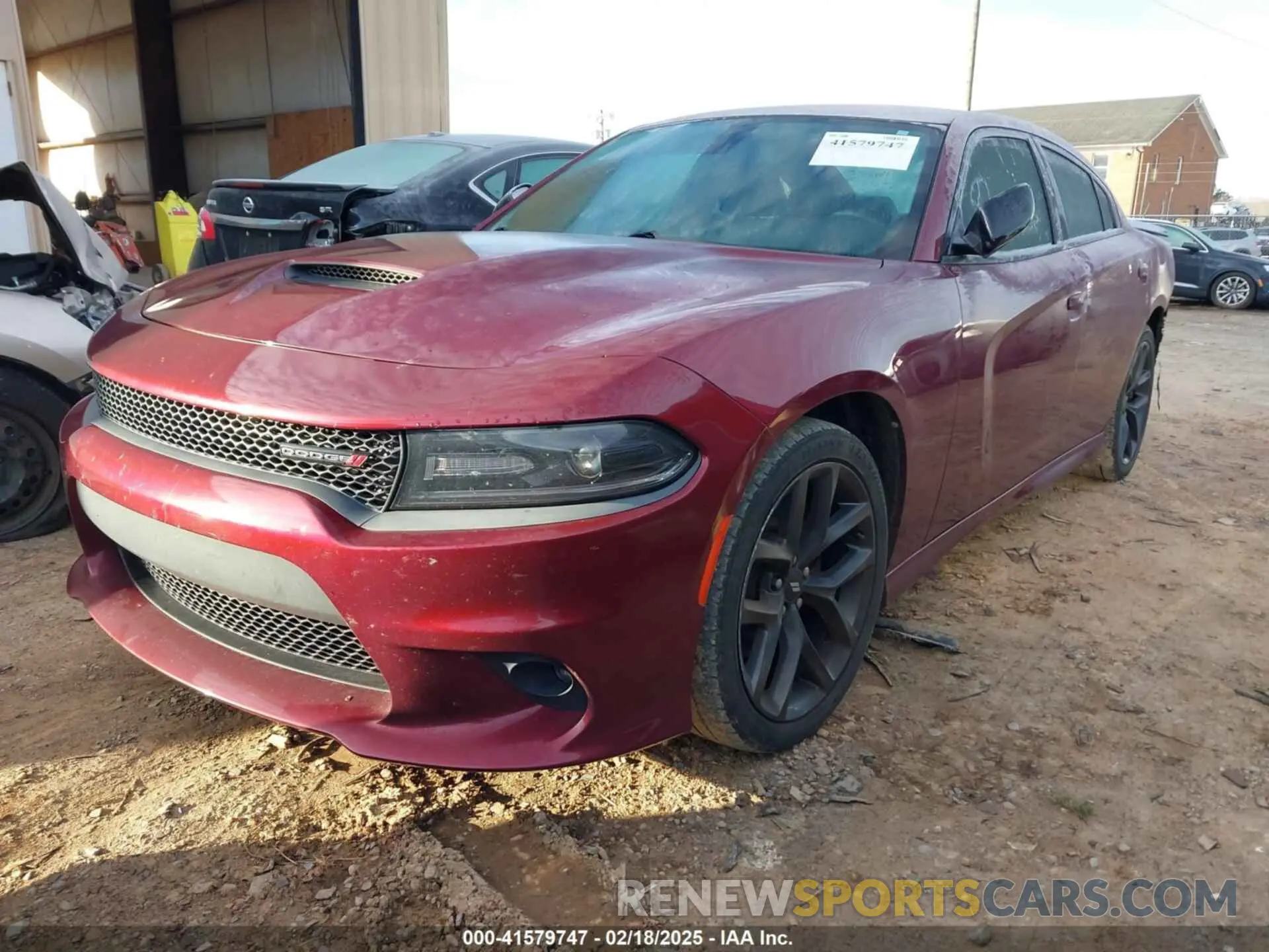 2 fotografías del automóvil dañado 2C3CDXHG8KH544857 DODGE CHARGER 2019