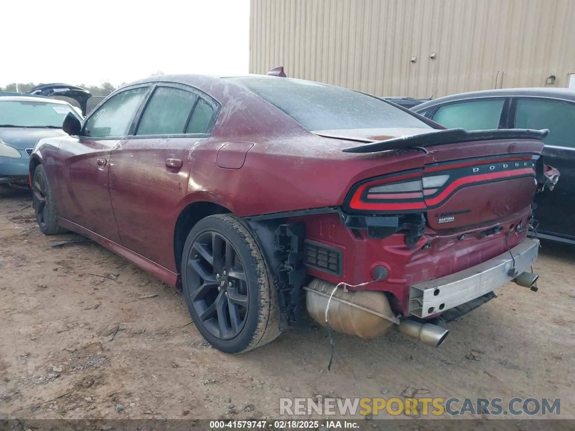 3 fotografías del automóvil dañado 2C3CDXHG8KH544857 DODGE CHARGER 2019