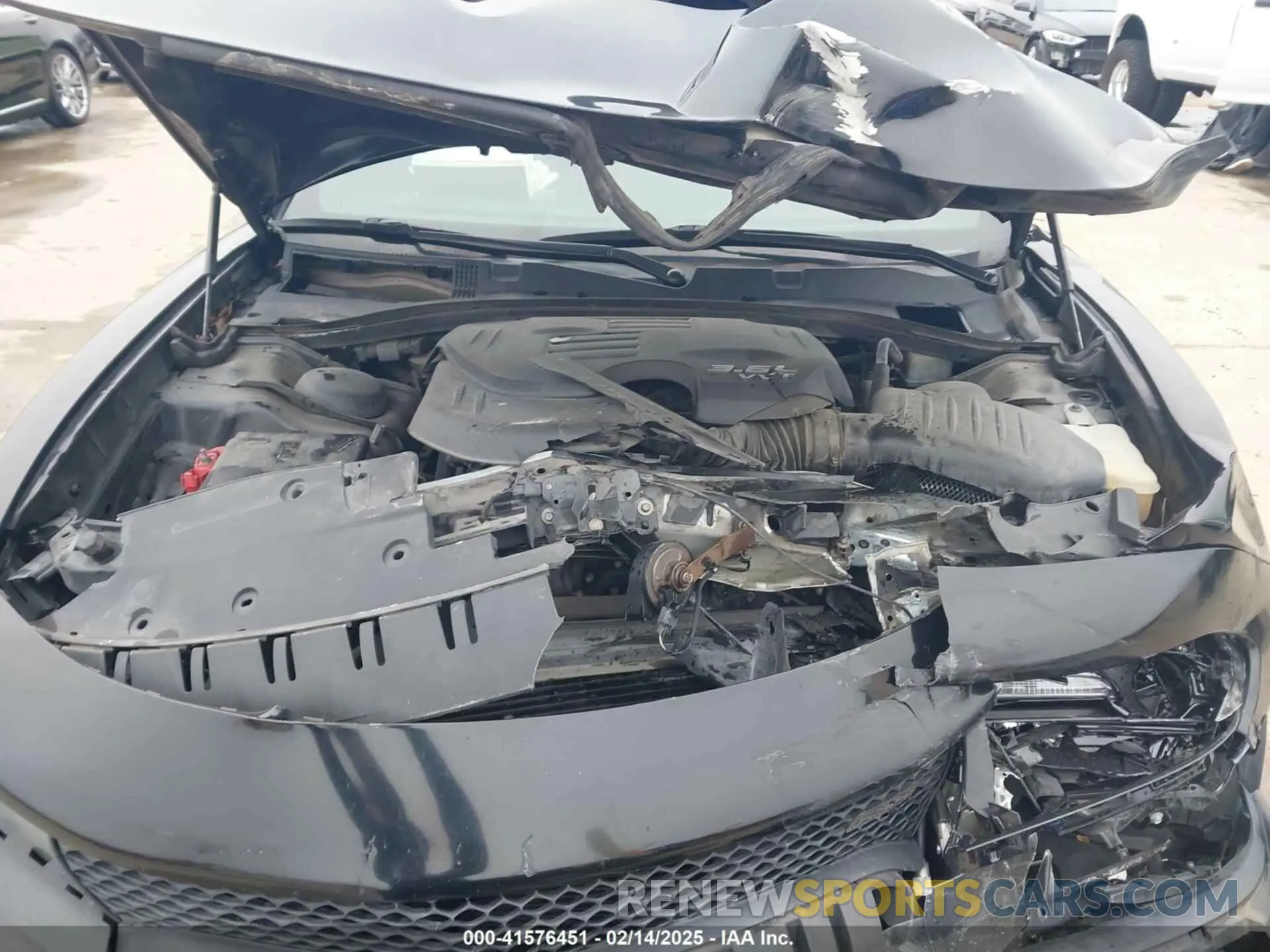 10 fotografías del automóvil dañado 2C3CDXHG8KH680986 DODGE CHARGER 2019