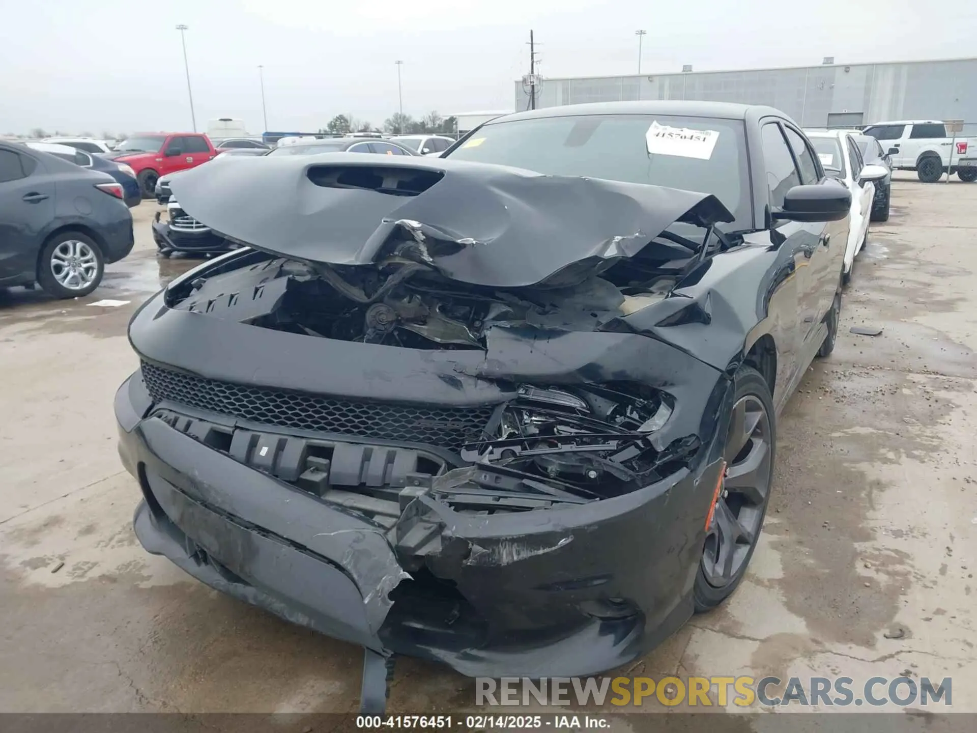 6 fotografías del automóvil dañado 2C3CDXHG8KH680986 DODGE CHARGER 2019