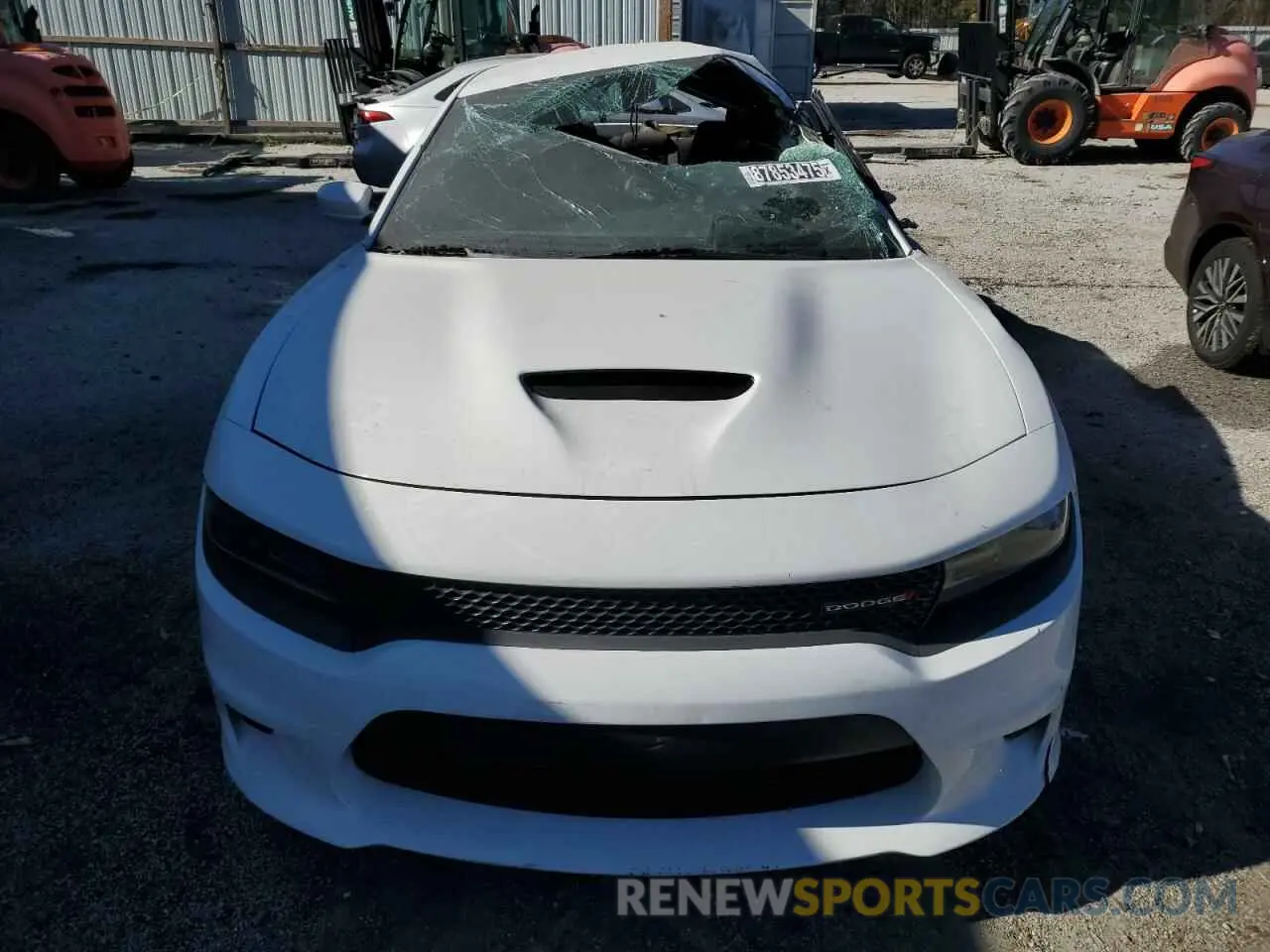 5 fotografías del automóvil dañado 2C3CDXHG8KH740510 DODGE CHARGER 2019