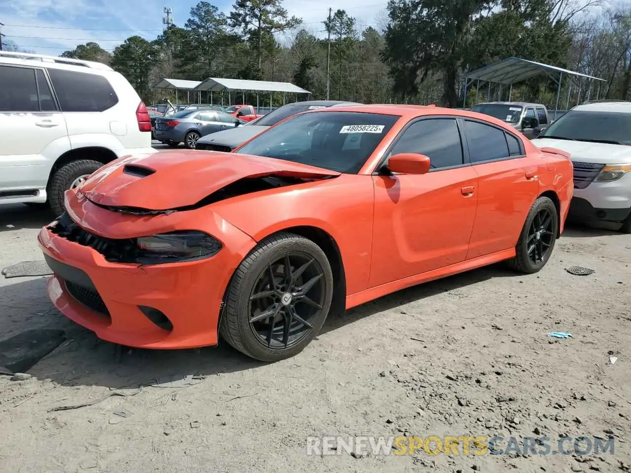 1 fotografías del automóvil dañado 2C3CDXHG9KH578807 DODGE CHARGER 2019
