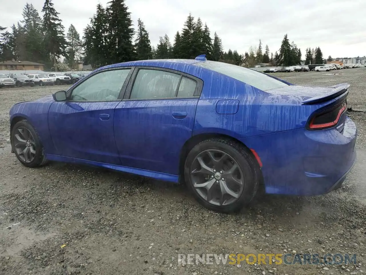 2 fotografías del automóvil dañado 2C3CDXHG9KH612745 DODGE CHARGER 2019