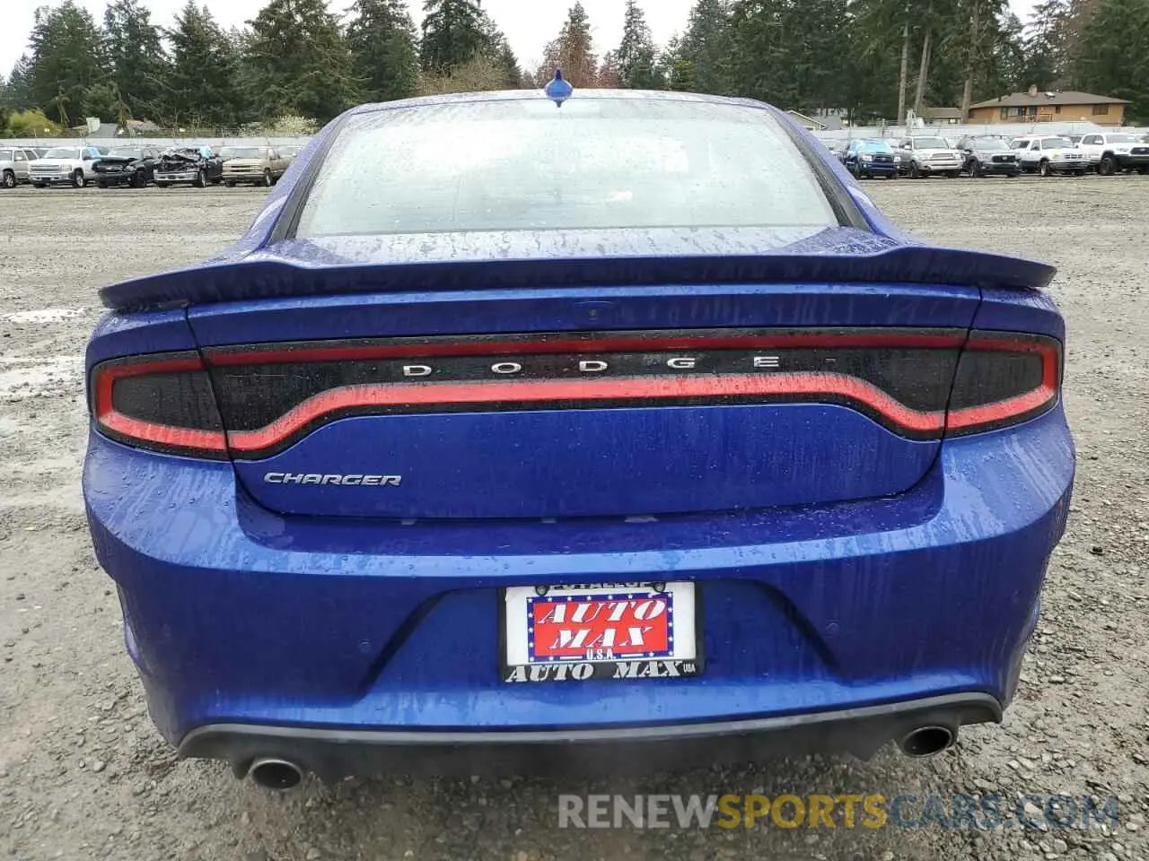 6 fotografías del automóvil dañado 2C3CDXHG9KH612745 DODGE CHARGER 2019