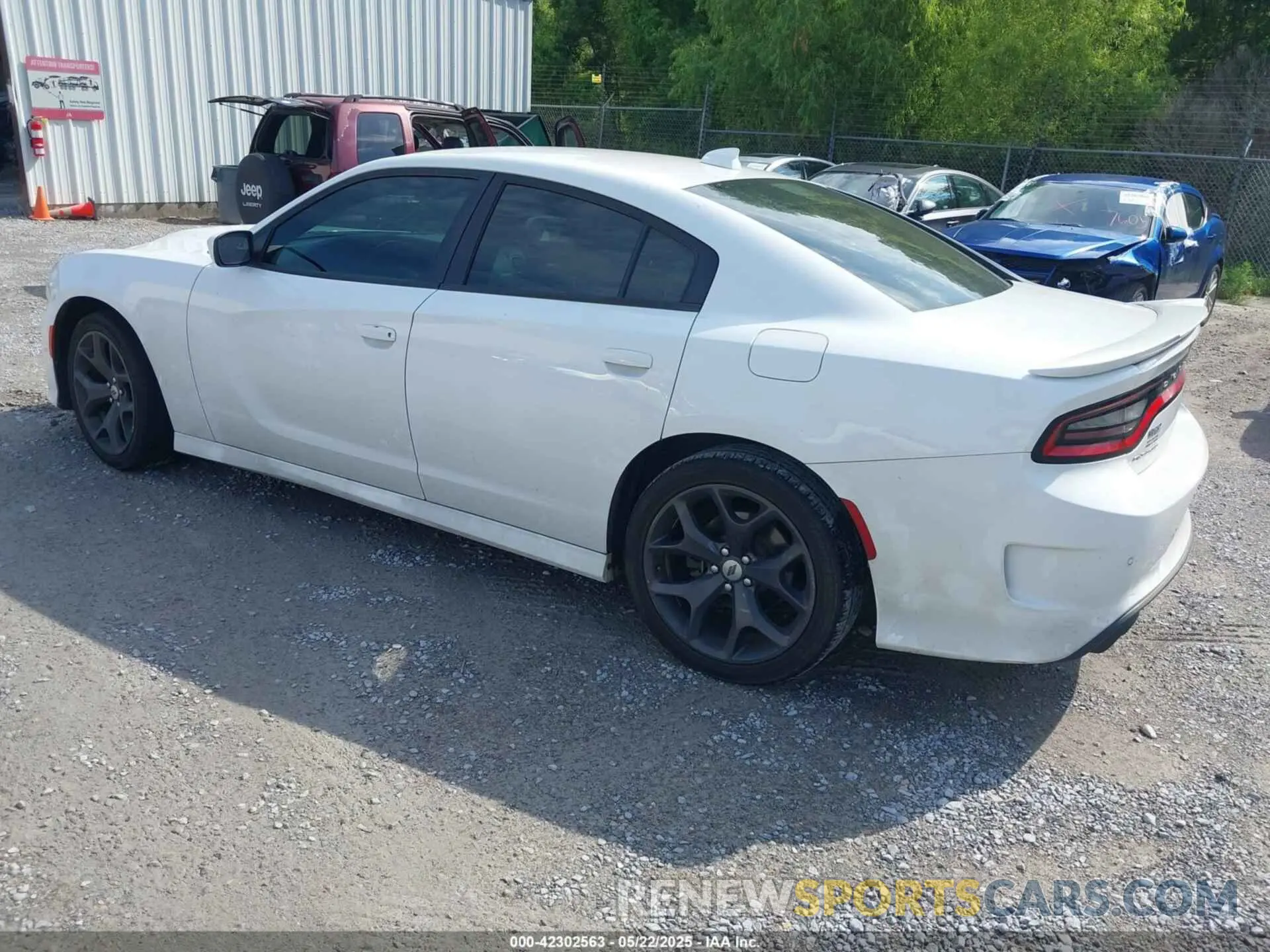 3 fotografías del automóvil dañado 2C3CDXHG9KH646796 DODGE CHARGER 2019