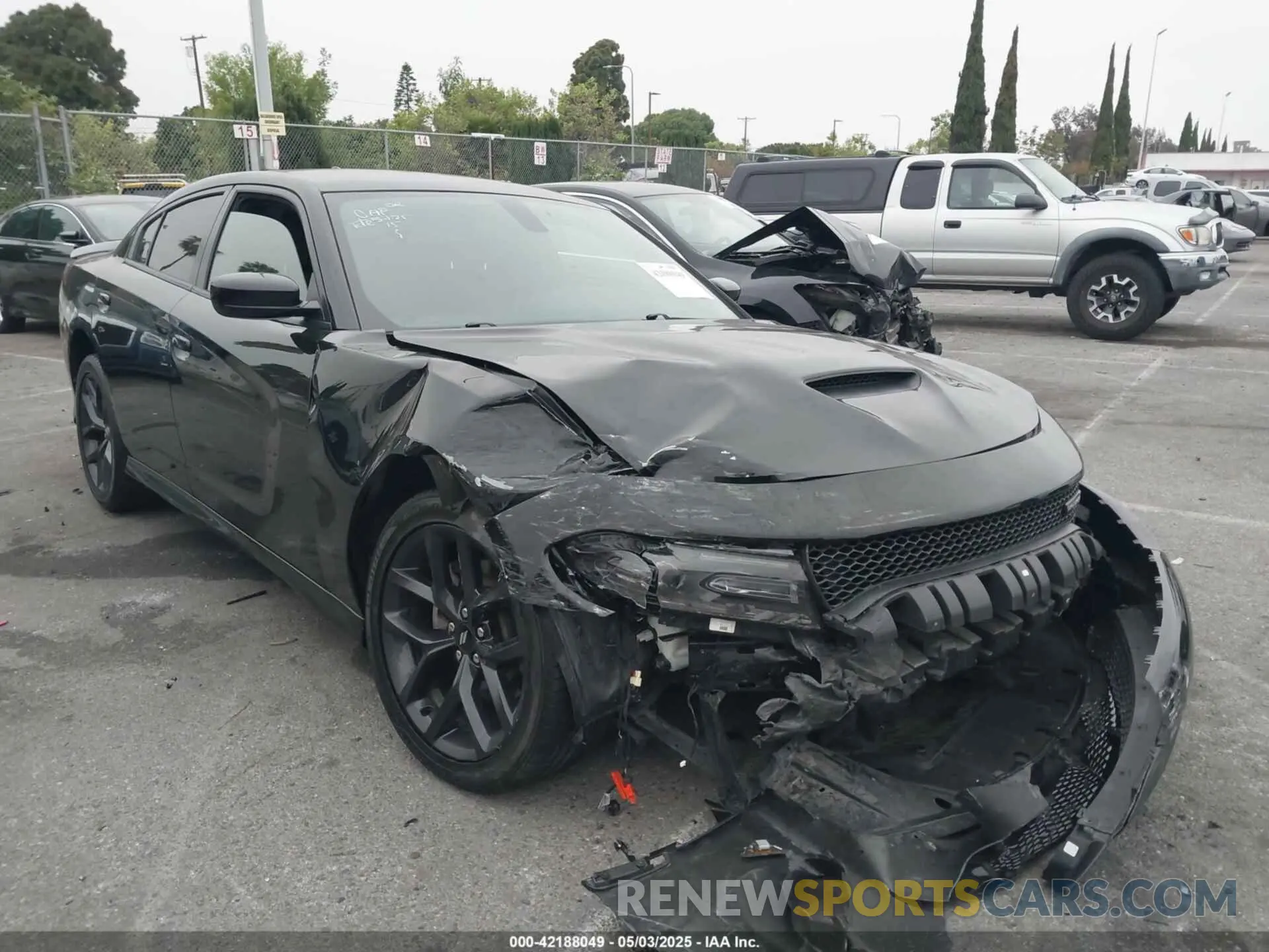 1 fotografías del automóvil dañado 2C3CDXHG9KH713879 DODGE CHARGER 2019