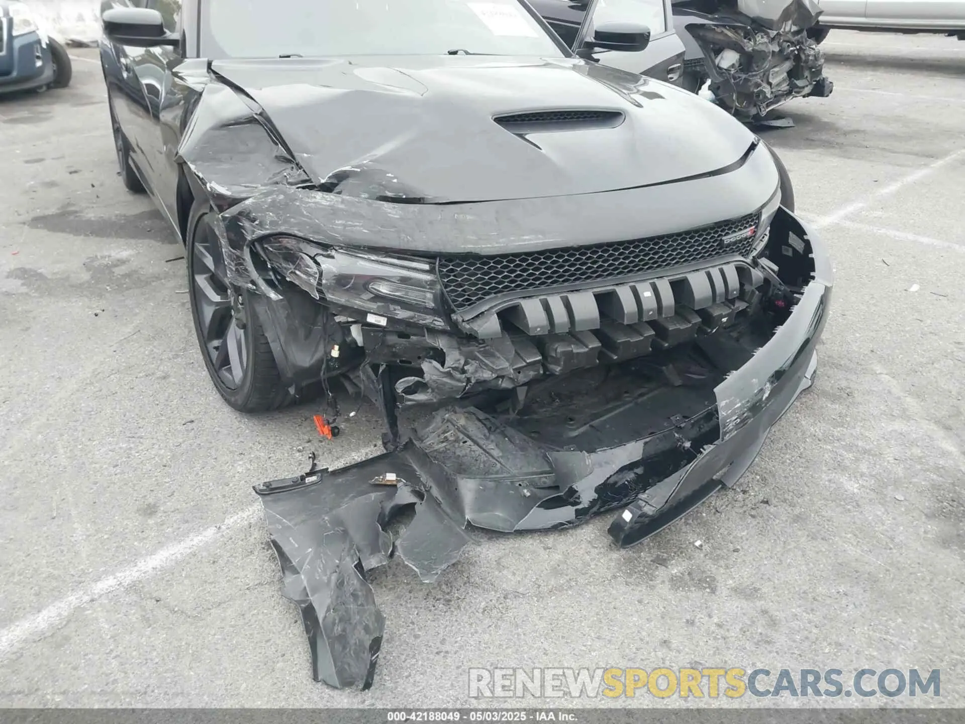 6 fotografías del automóvil dañado 2C3CDXHG9KH713879 DODGE CHARGER 2019