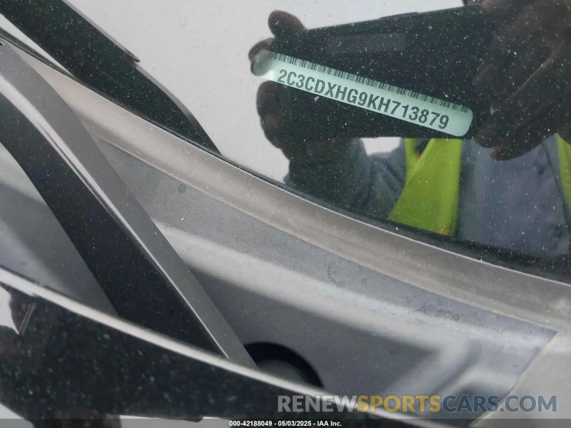 9 fotografías del automóvil dañado 2C3CDXHG9KH713879 DODGE CHARGER 2019