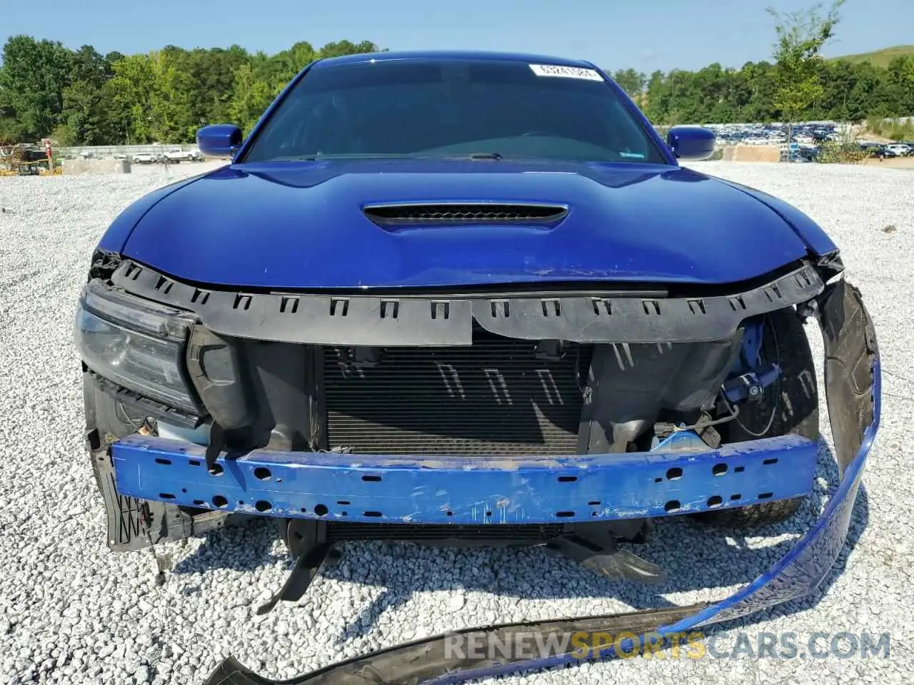 5 fotografías del automóvil dañado 2C3CDXHG9KH718600 DODGE CHARGER 2019