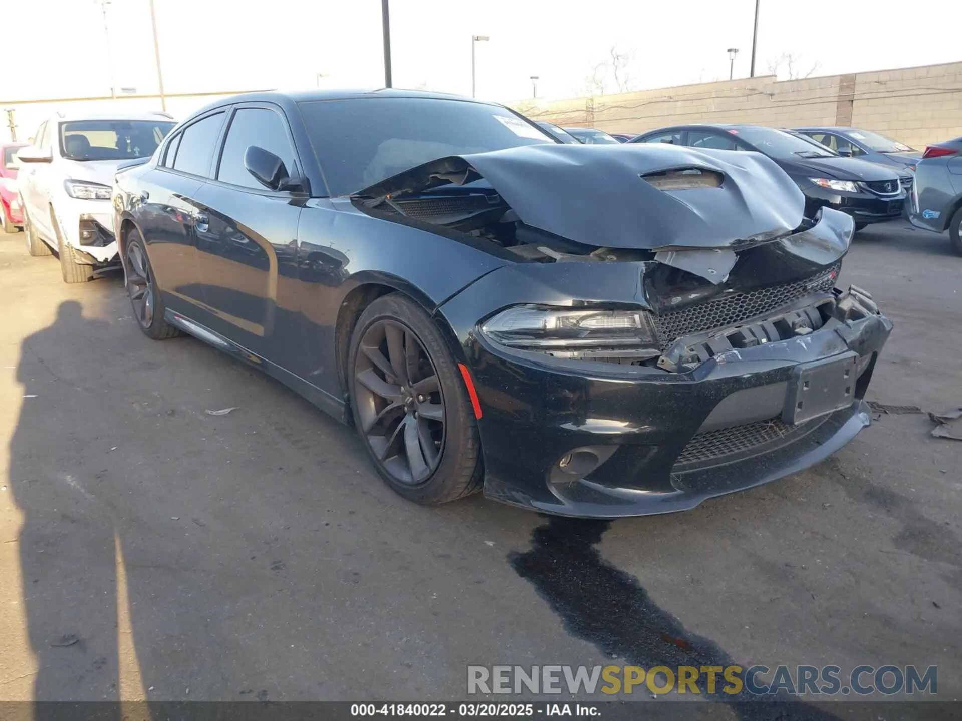 1 fotografías del automóvil dañado 2C3CDXHGXKH597477 DODGE CHARGER 2019