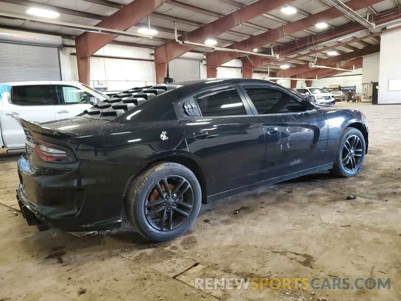 3 fotografías del automóvil dañado 2C3CDXJG1KH625905 DODGE CHARGER 2019