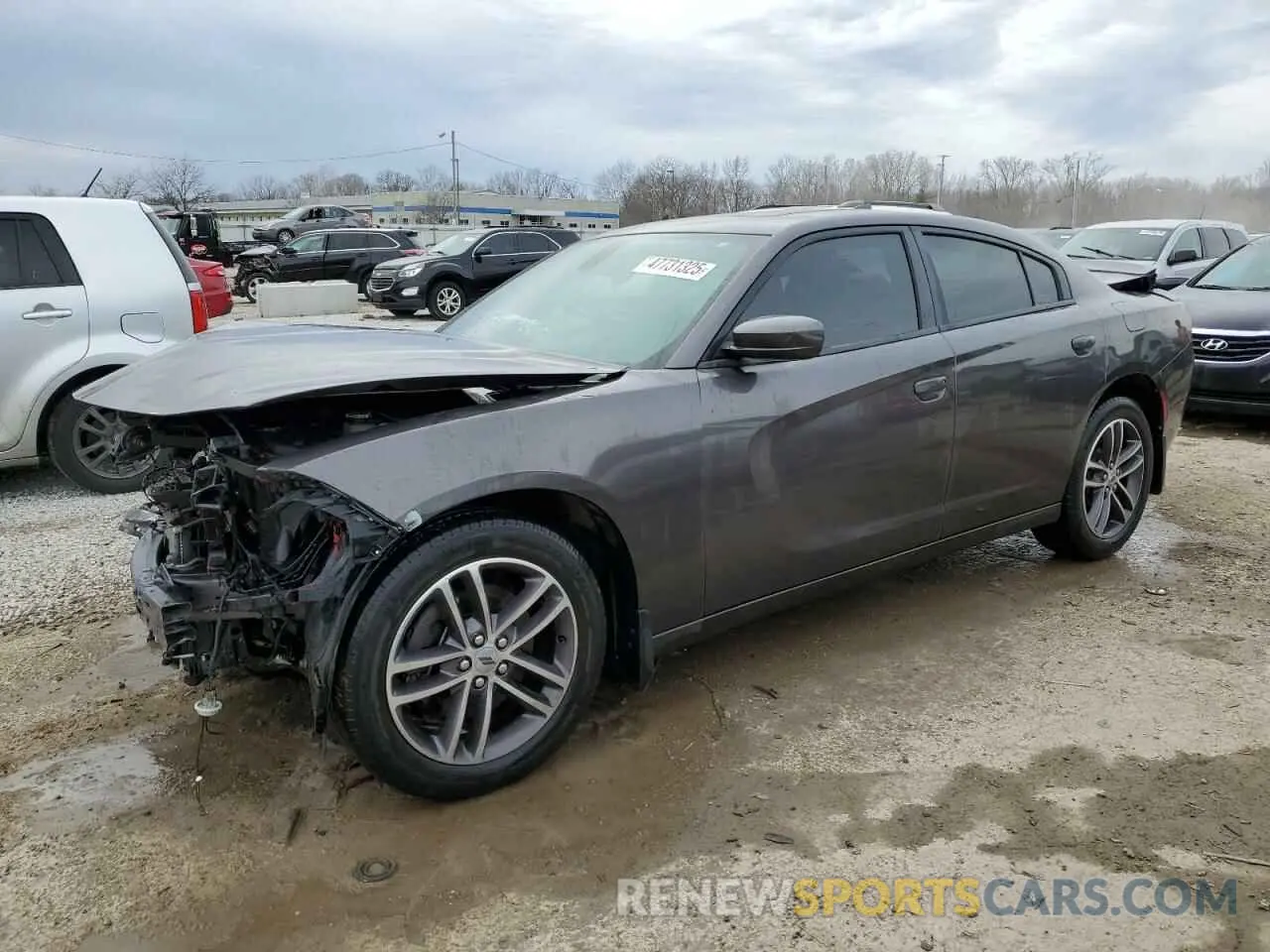 1 fotografías del automóvil dañado 2C3CDXJG3KH760741 DODGE CHARGER 2019
