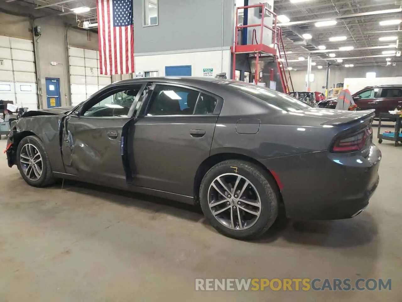 2 fotografías del automóvil dañado 2C3CDXJG4KH520470 DODGE CHARGER 2019