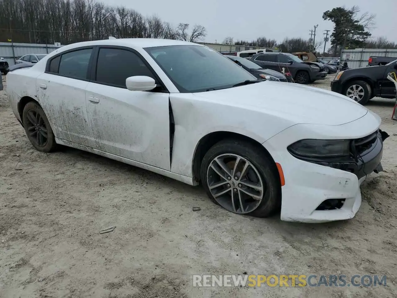4 fotografías del automóvil dañado 2C3CDXJG9KH756208 DODGE CHARGER 2019