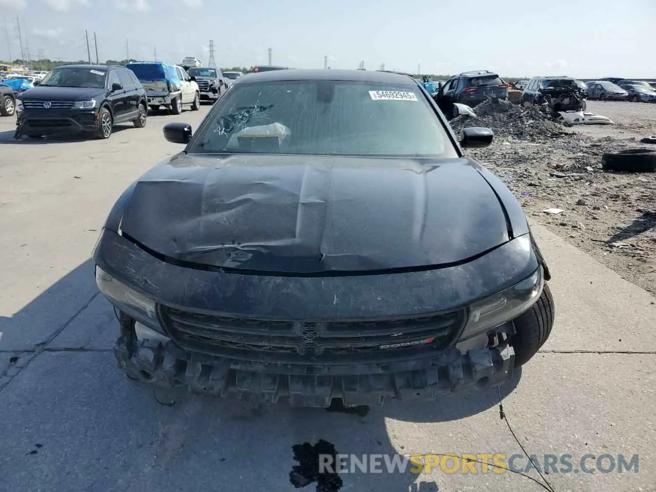 5 fotografías del automóvil dañado 2C3CDXJGXKH653881 DODGE CHARGER 2019
