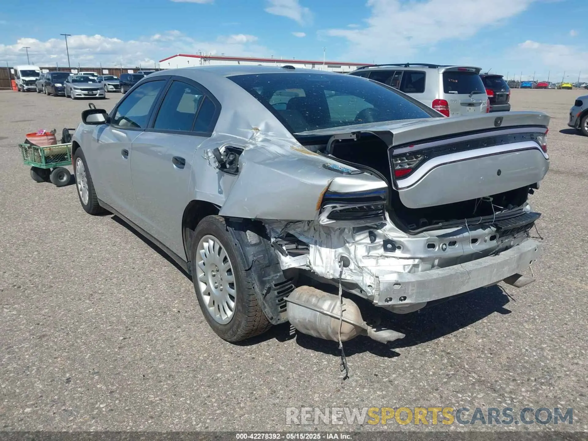 3 fotografías del automóvil dañado 2C3CDXKT2KH514663 DODGE CHARGER 2019