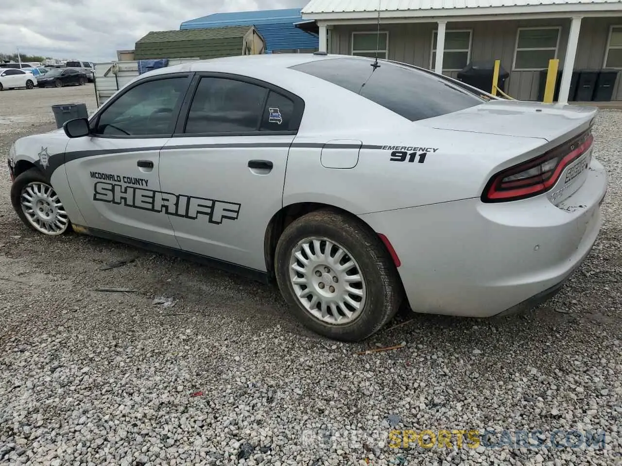 2 fotografías del automóvil dañado 2C3CDXKT2KH600488 DODGE CHARGER 2019