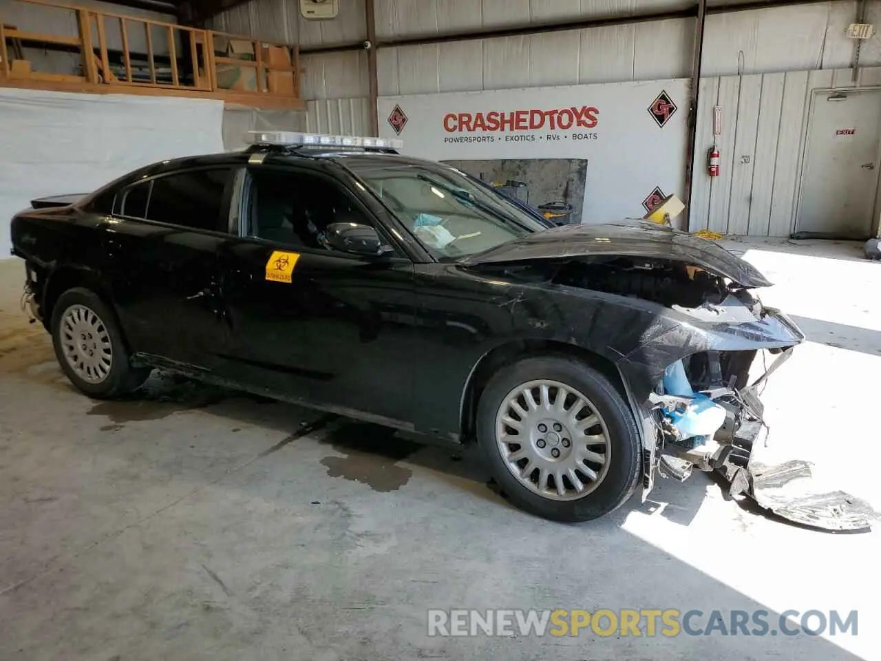4 fotografías del automóvil dañado 2C3CDXKT4KH600427 DODGE CHARGER 2019