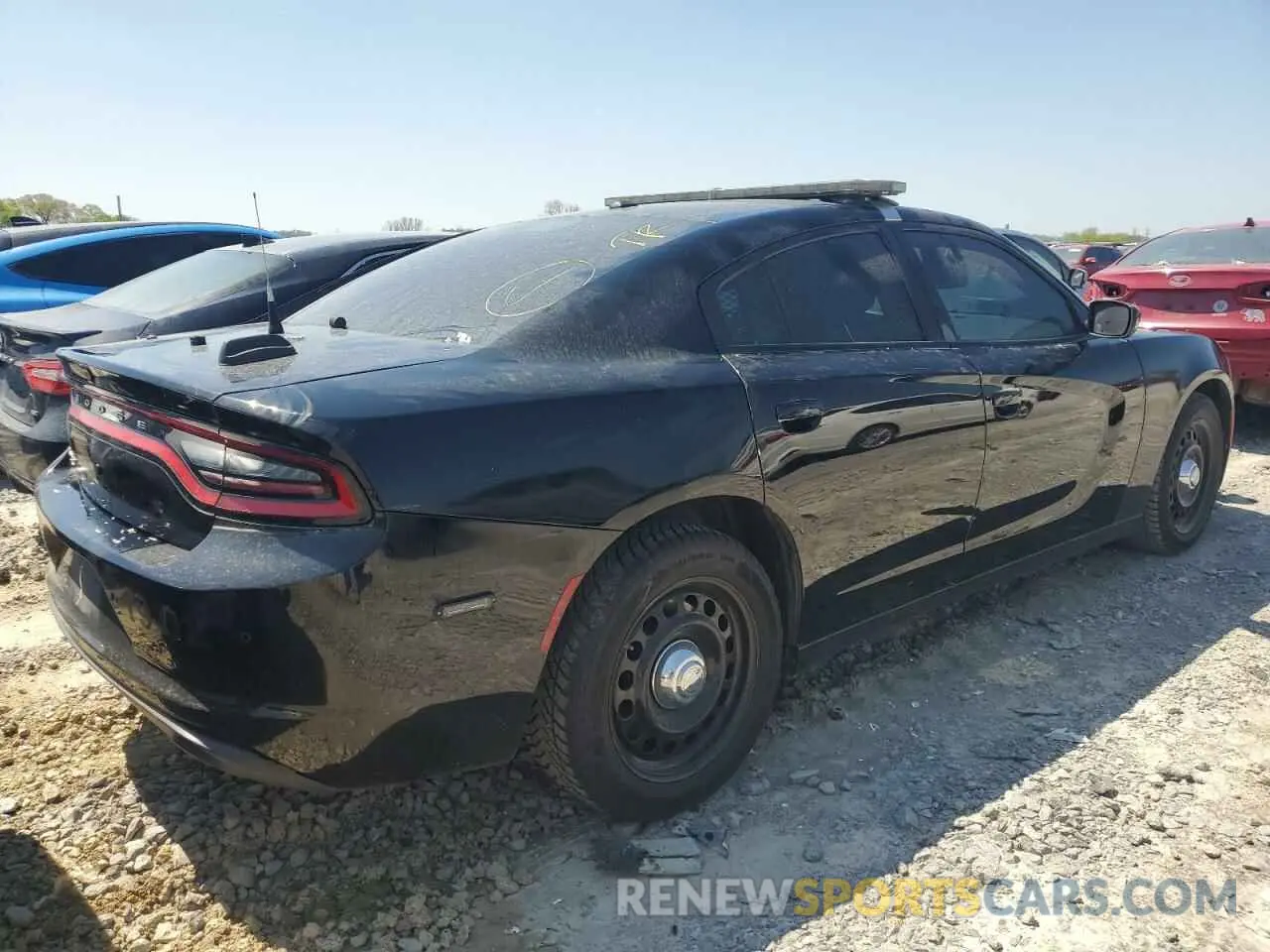 3 fotografías del automóvil dañado 2C3CDXKT5KH538679 DODGE CHARGER 2019