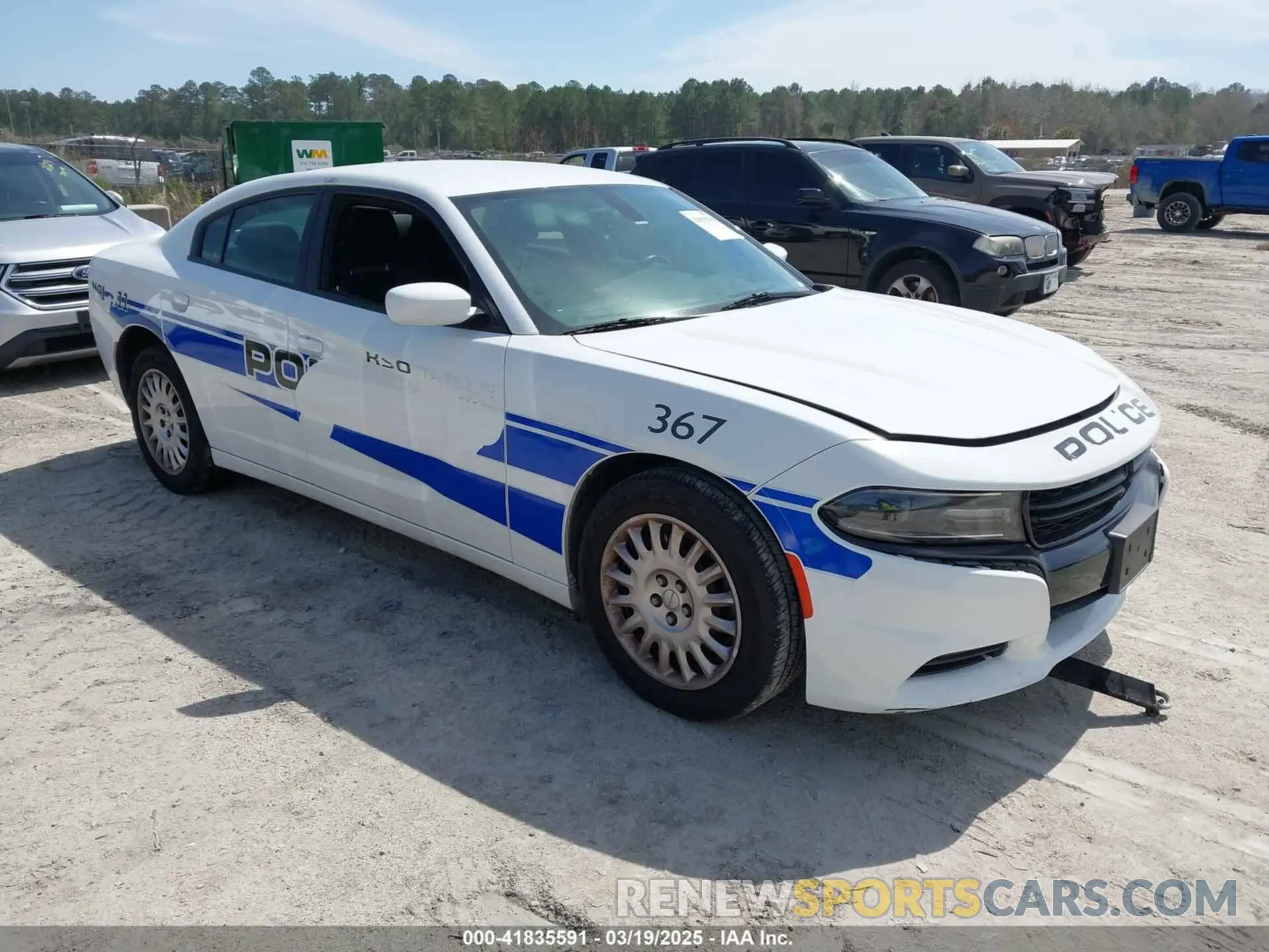 1 fotografías del automóvil dañado 2C3CDXKT6KH749616 DODGE CHARGER 2019