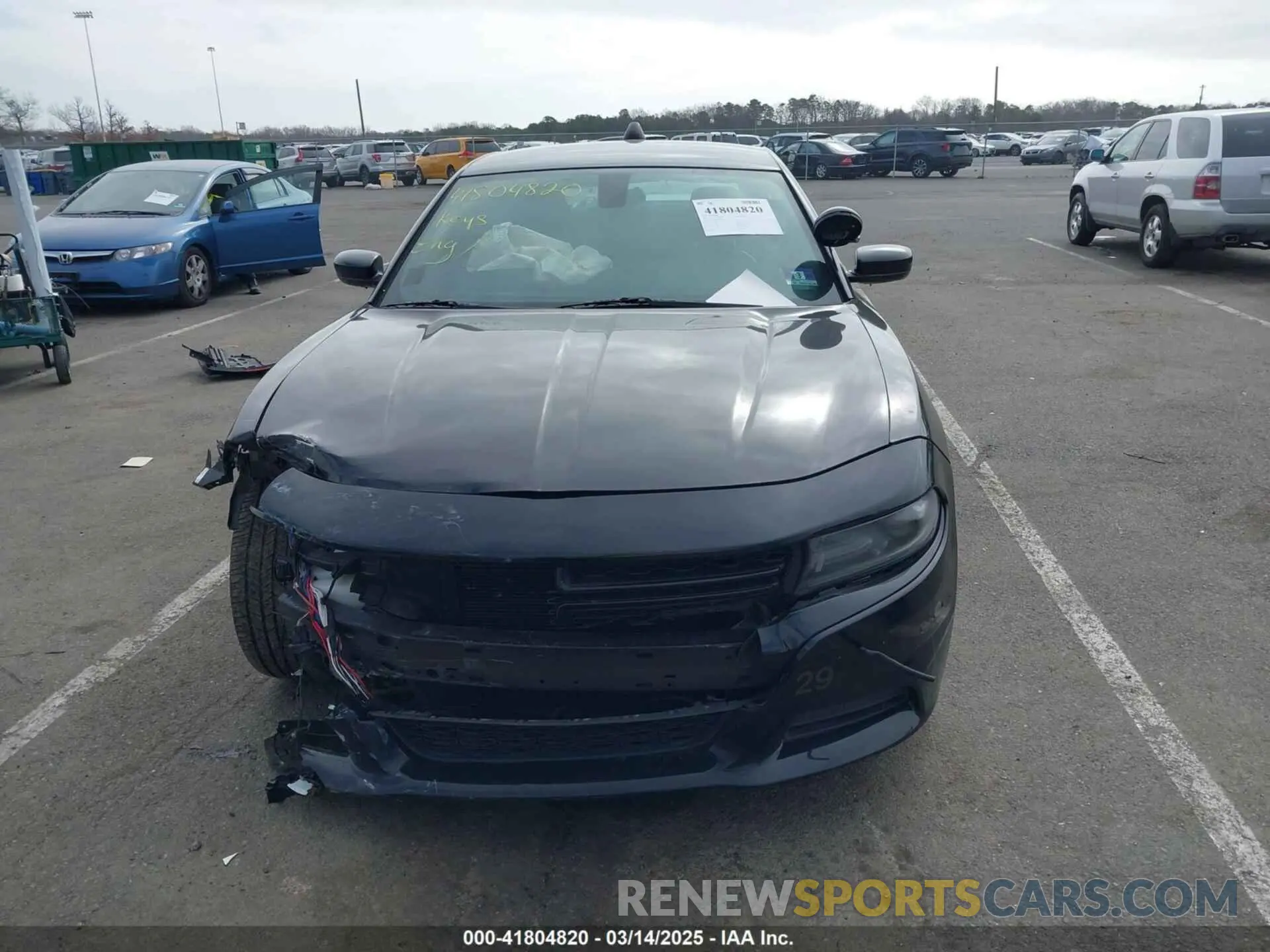 11 fotografías del automóvil dañado 2C3CDXKTXKH582340 DODGE CHARGER 2019