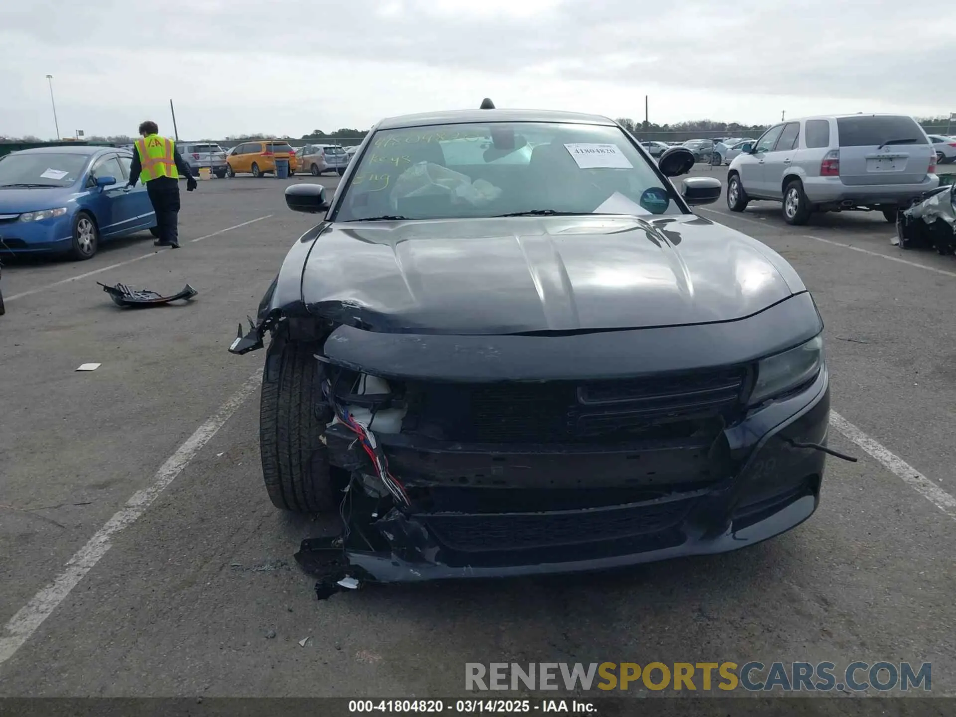 6 fotografías del automóvil dañado 2C3CDXKTXKH582340 DODGE CHARGER 2019