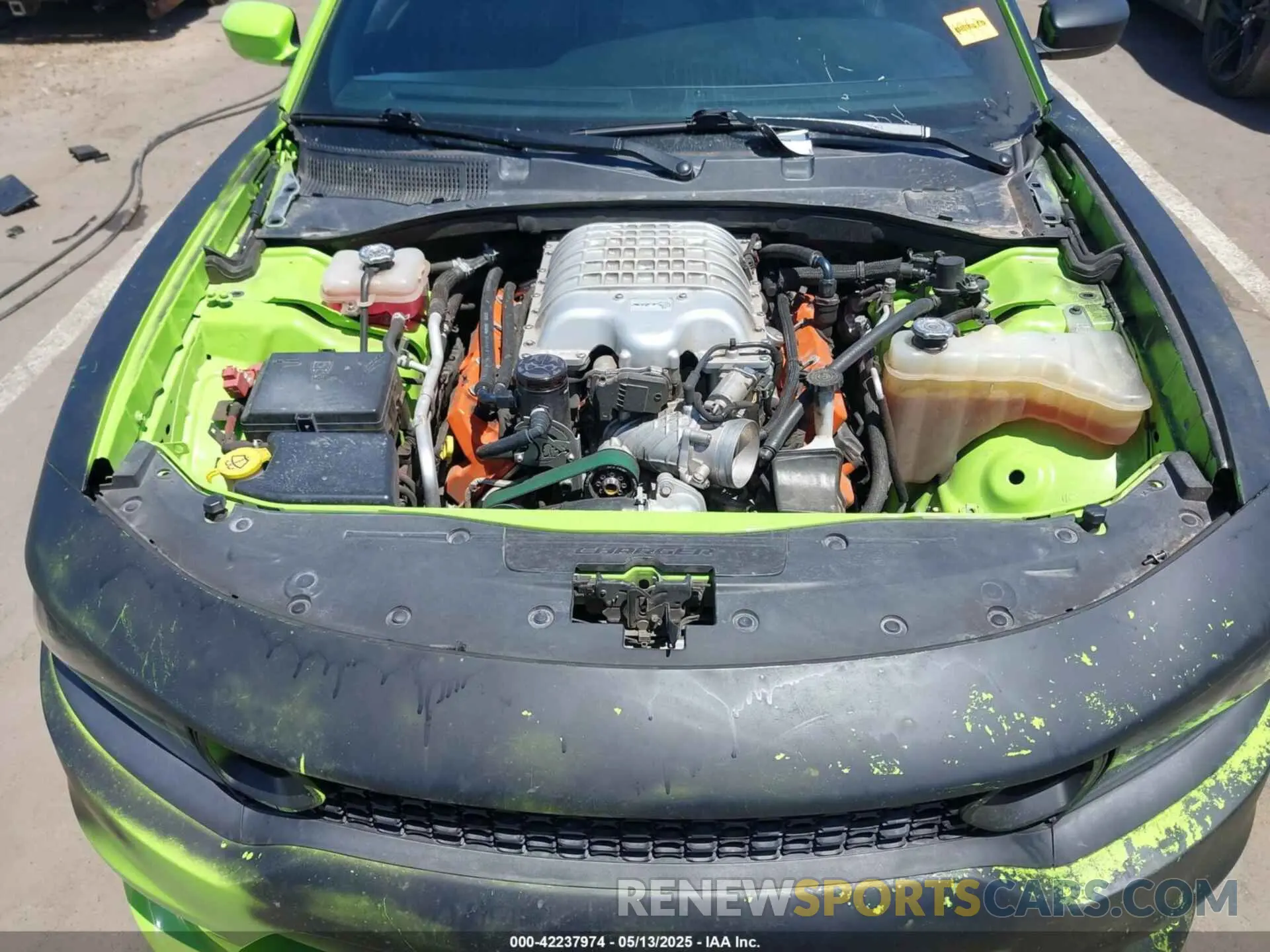 10 fotografías del automóvil dañado 2C3CDXL98KH732884 DODGE CHARGER 2019