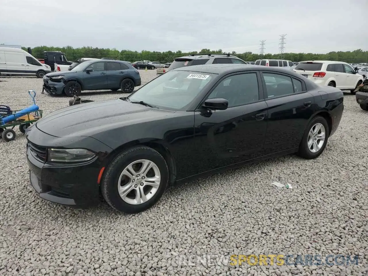 1 fotografías del automóvil dañado 2C3CDXBG1LH144326 DODGE CHARGER 2020