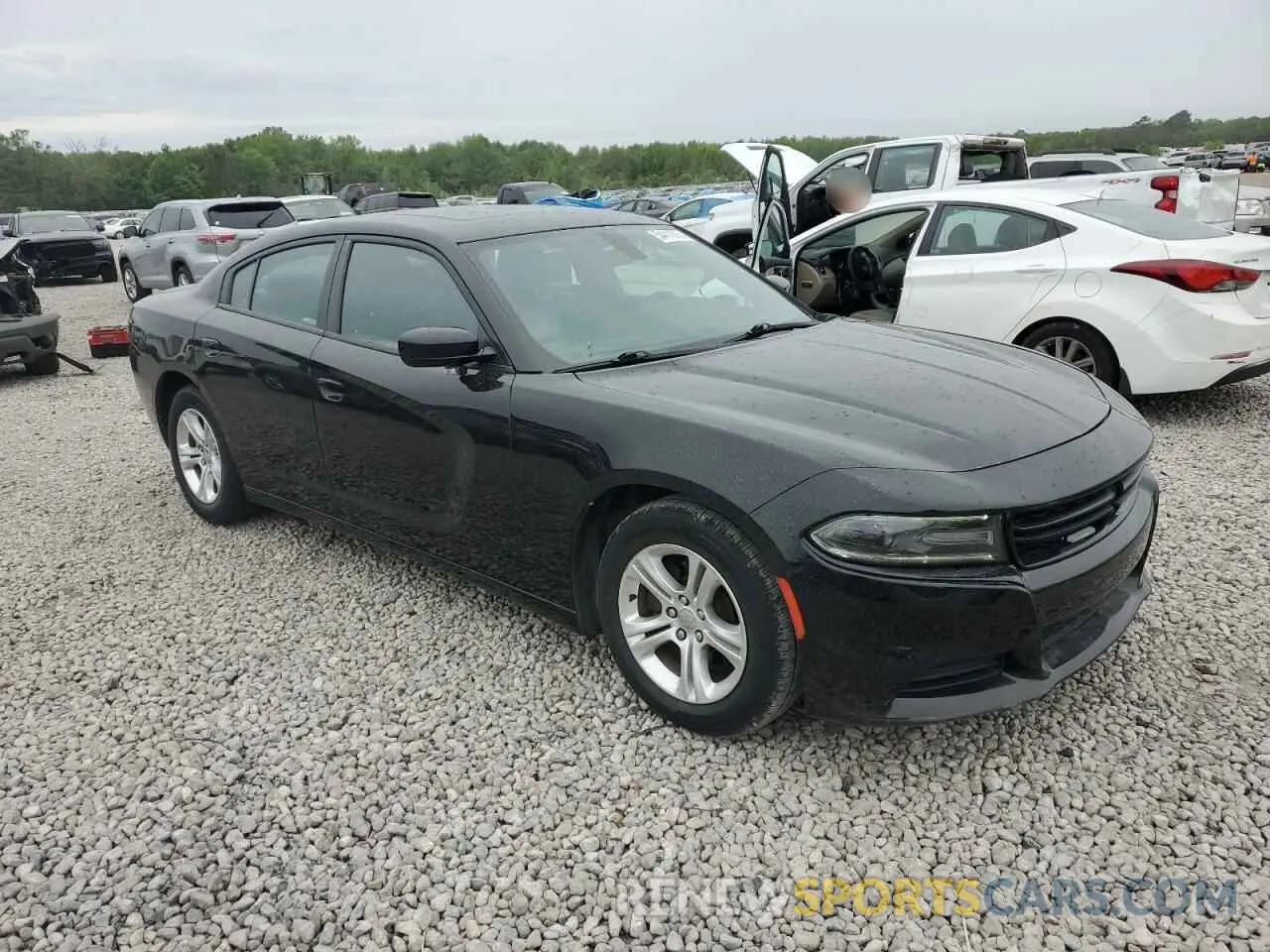 4 fotografías del automóvil dañado 2C3CDXBG1LH144326 DODGE CHARGER 2020