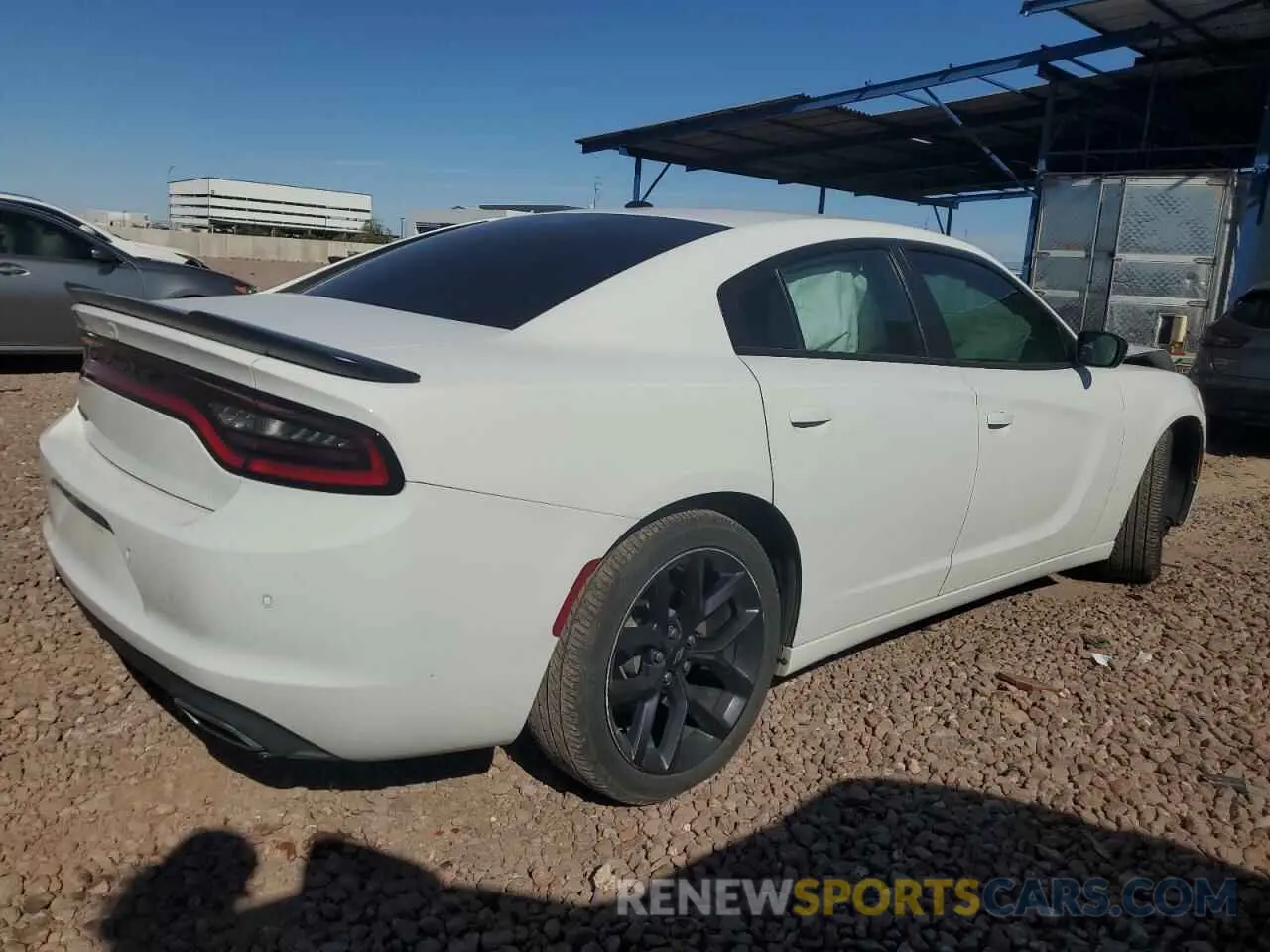3 fotografías del automóvil dañado 2C3CDXBG1LH167668 DODGE CHARGER 2020