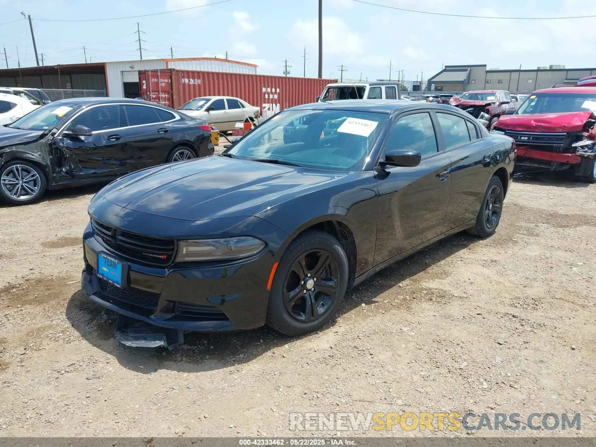 2 fotografías del automóvil dañado 2C3CDXBG2LH152967 DODGE CHARGER 2020