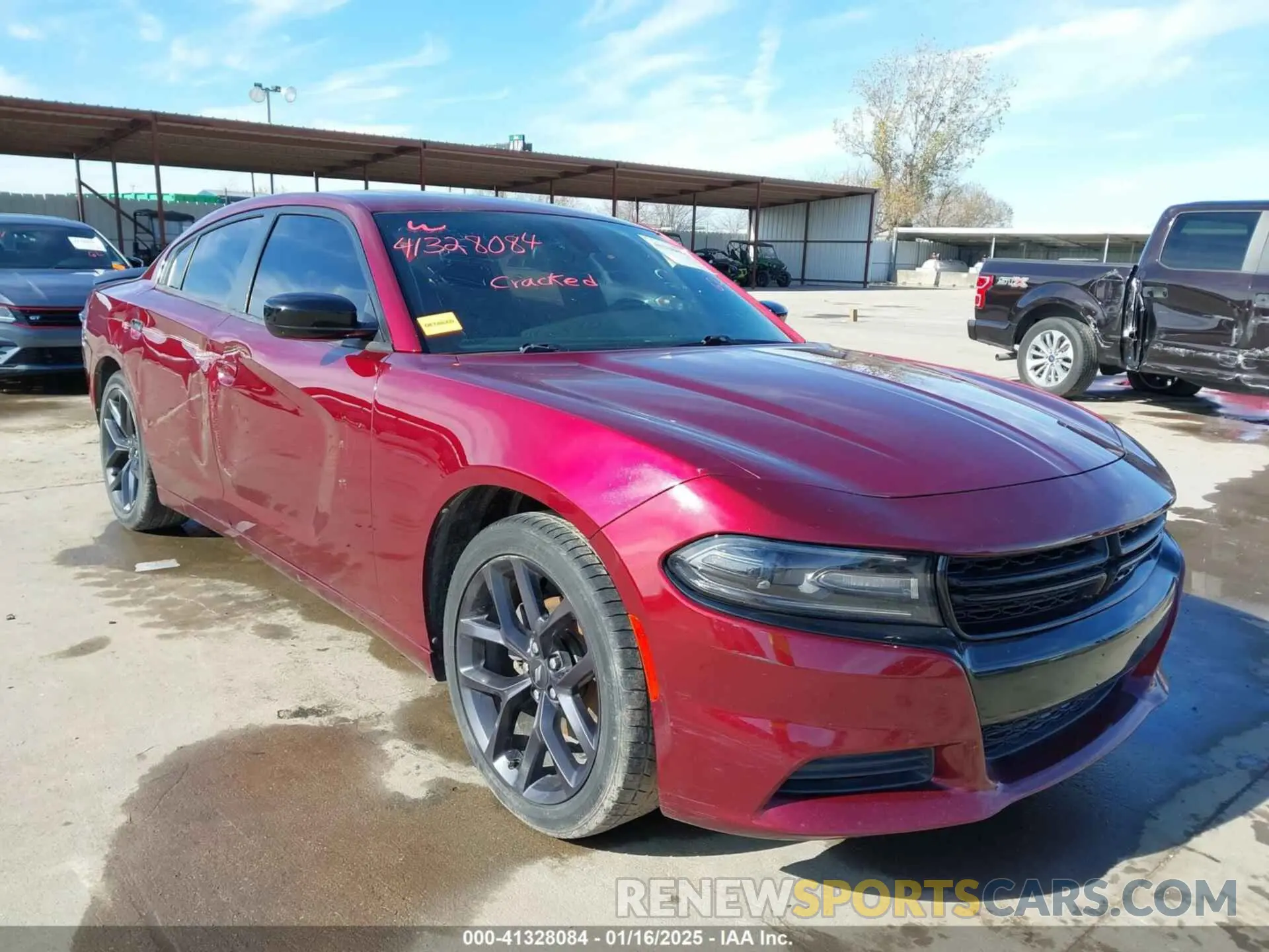 1 fotografías del automóvil dañado 2C3CDXBG3LH104815 DODGE CHARGER 2020