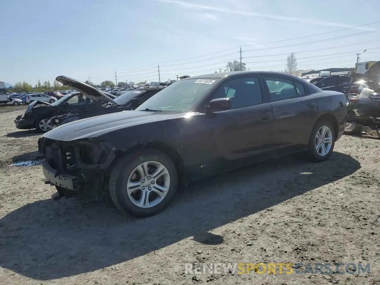 1 fotografías del automóvil dañado 2C3CDXBG3LH123980 DODGE CHARGER 2020
