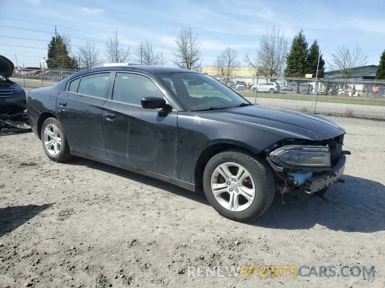 4 fotografías del automóvil dañado 2C3CDXBG3LH123980 DODGE CHARGER 2020
