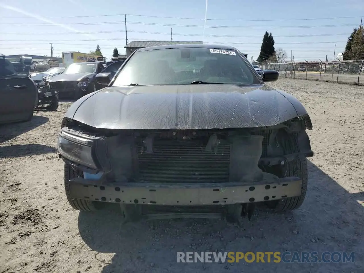 5 fotografías del automóvil dañado 2C3CDXBG3LH123980 DODGE CHARGER 2020