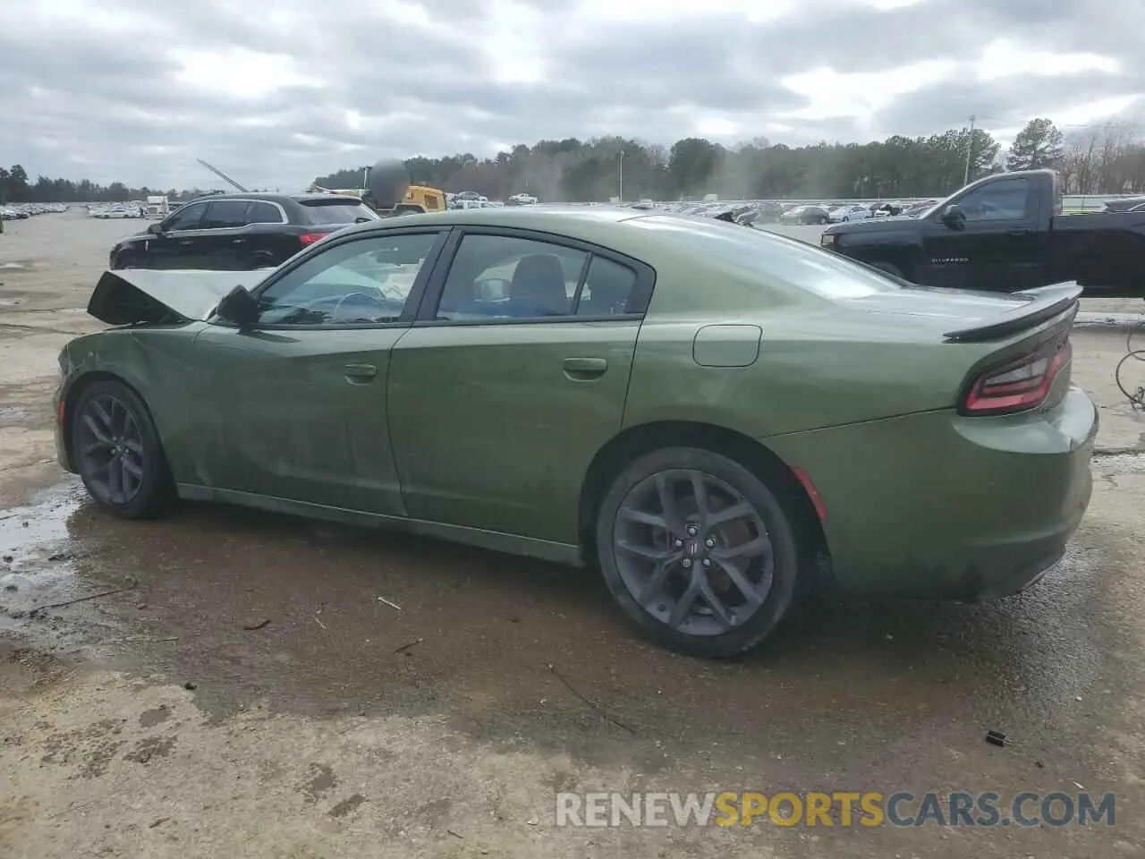 2 fotografías del automóvil dañado 2C3CDXBG3LH157935 DODGE CHARGER 2020