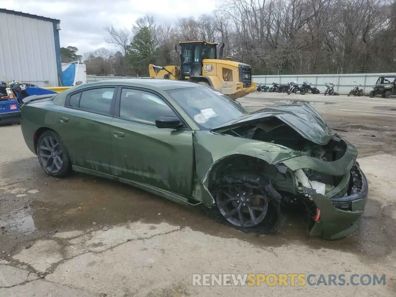 4 fotografías del automóvil dañado 2C3CDXBG3LH157935 DODGE CHARGER 2020