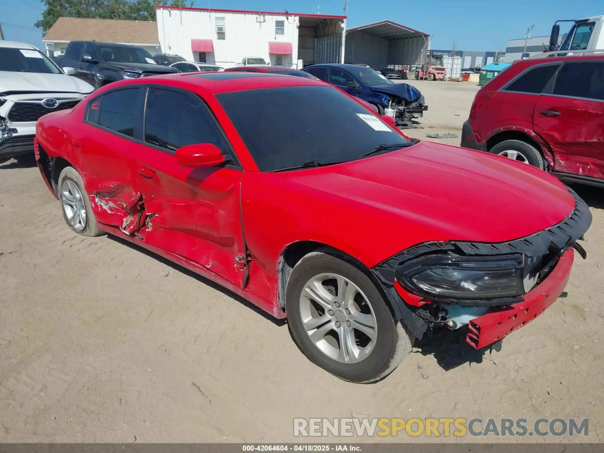 1 fotografías del automóvil dañado 2C3CDXBG3LH215820 DODGE CHARGER 2020